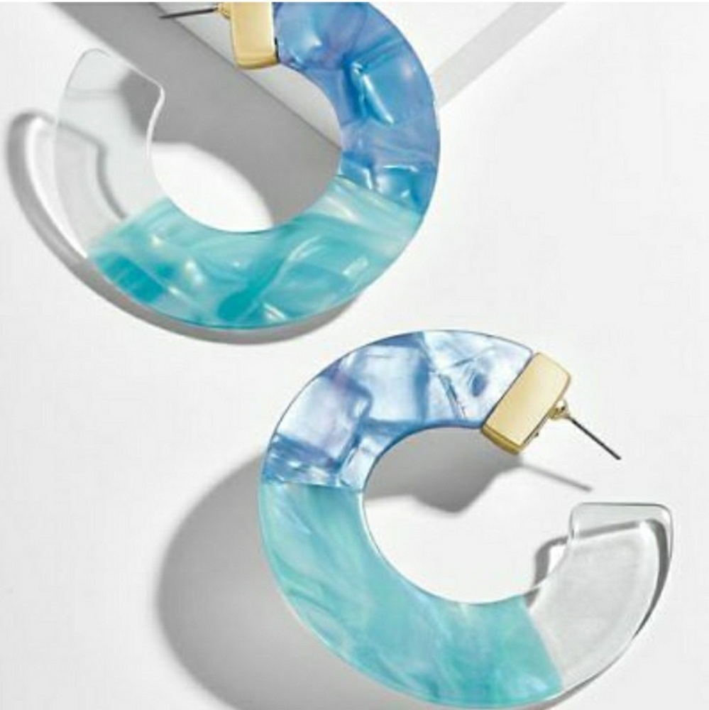 BOGO FREE!💥 Boho Tortoise Shell & Acrylic Hoops